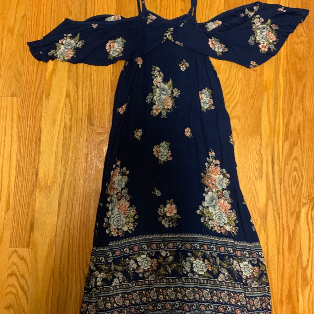 Cold shoulder dress
